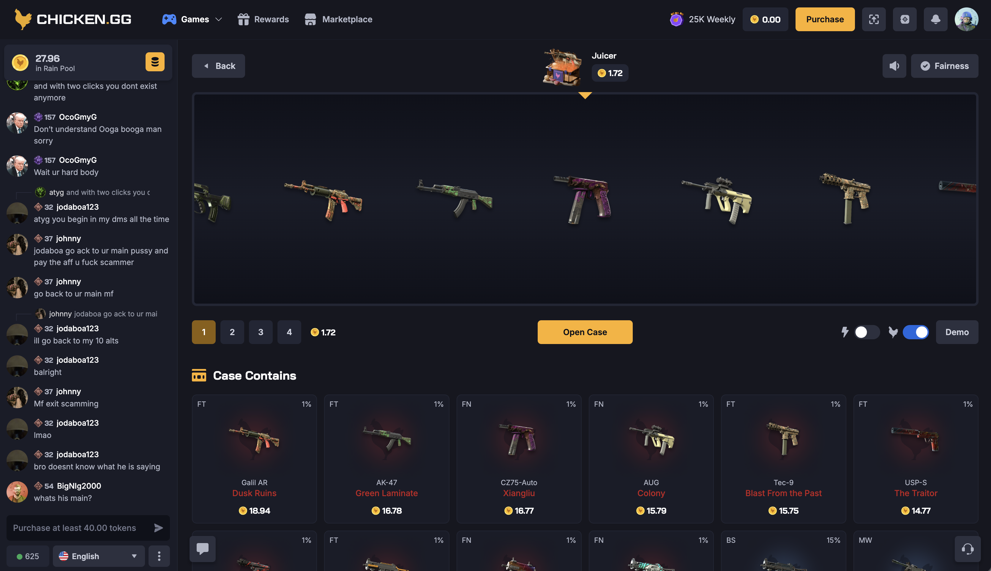 Single Case Opening