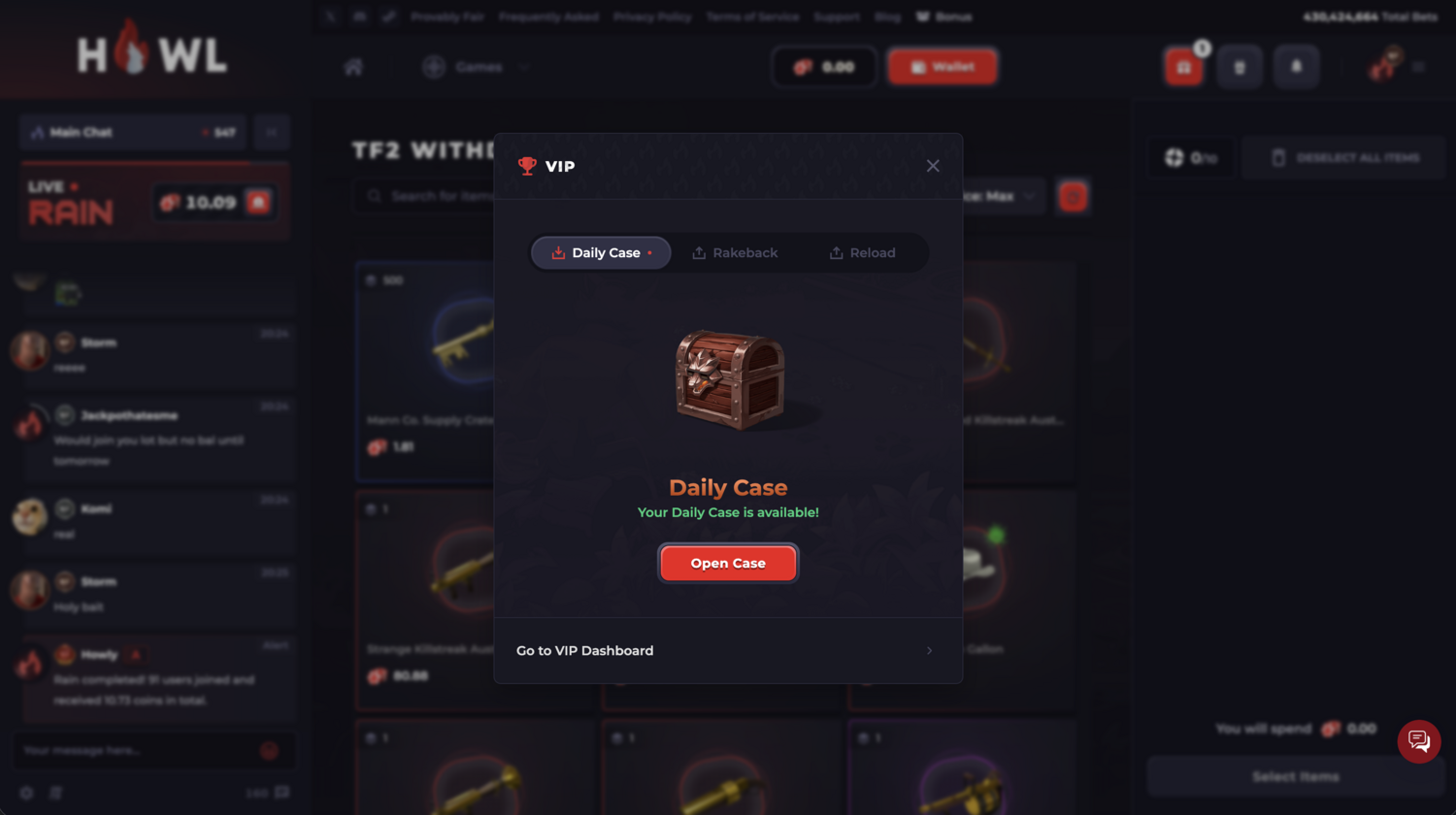 Daily Free Case