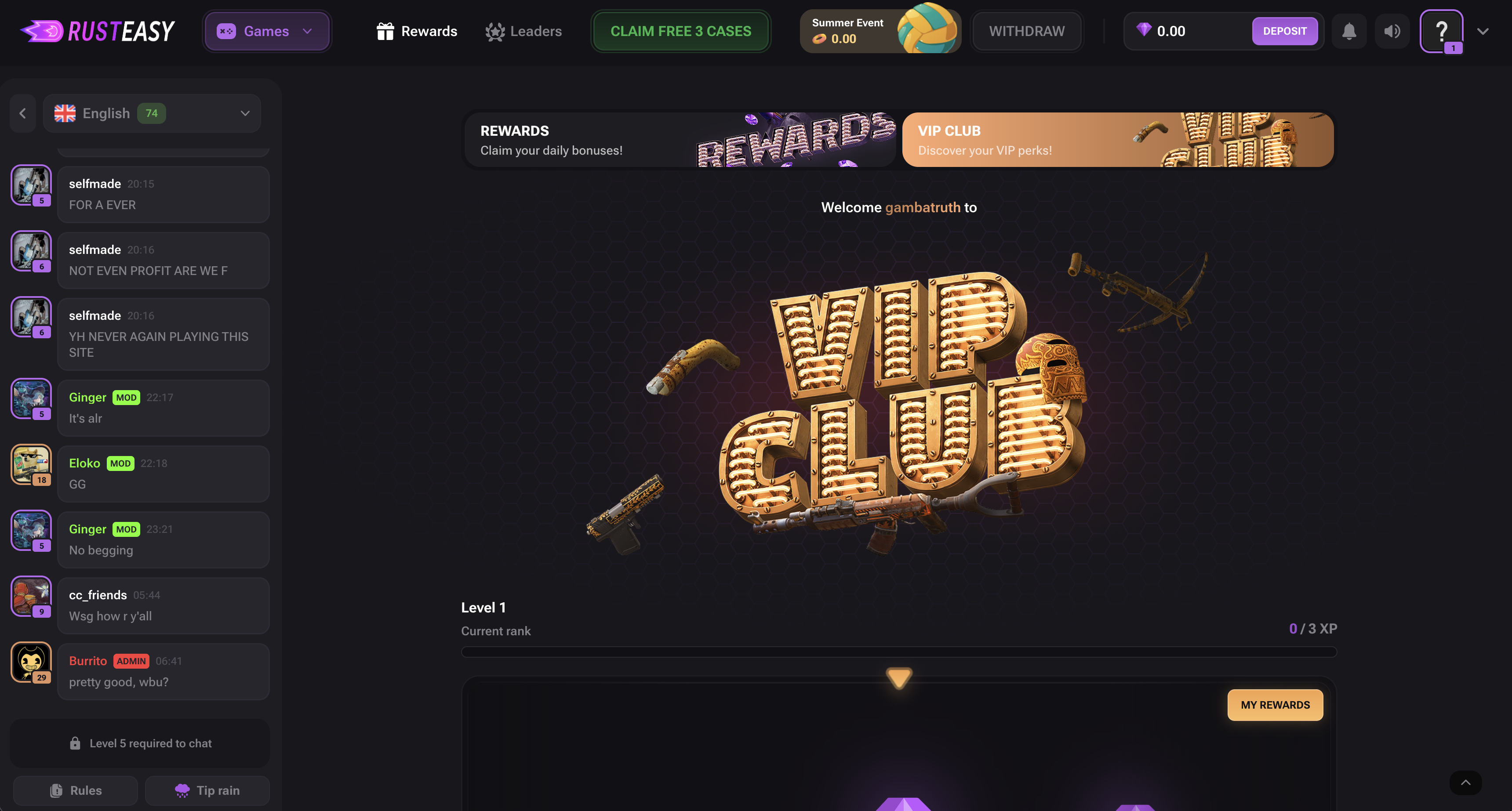 RustEasy VIP Club